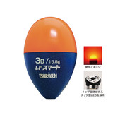 橙色矶钓海钓鱼漂 夜钓LED电子阿波漂 日本TSURIKEN钓研 LF小精灵