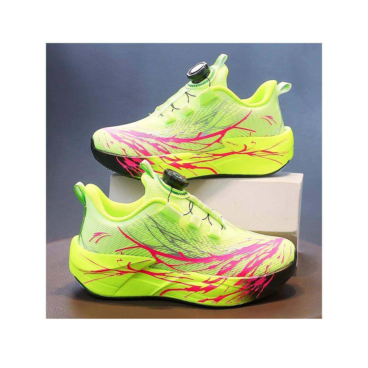 儿童运动鞋2025秋季款男童旋转纽扣篮球鞋中大童跑步鞋男孩训练鞋