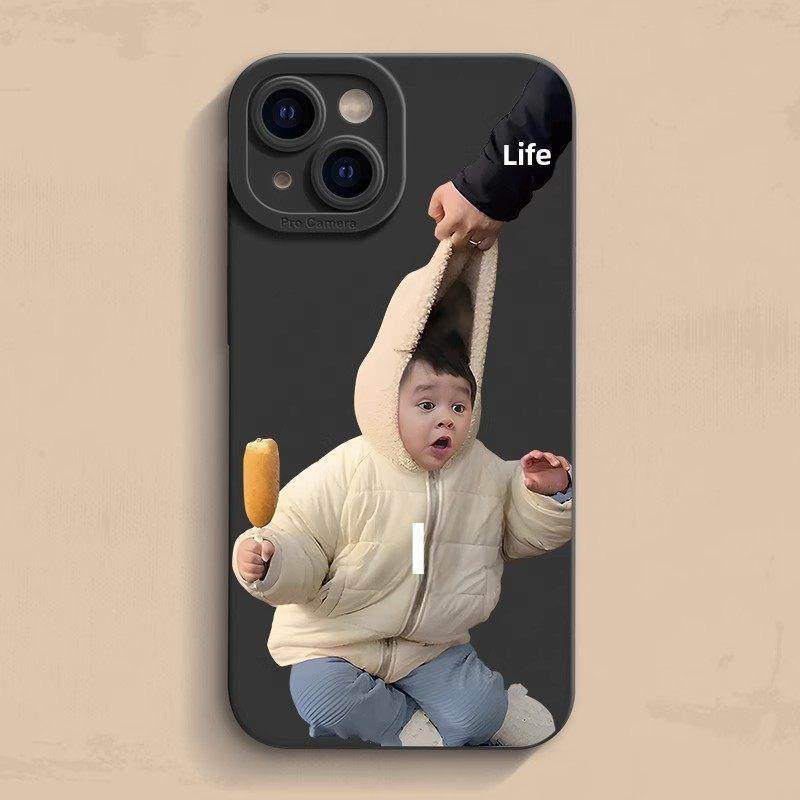 适用于Apple 15手机壳Iphone13Mini Fashion 12 Creative 11Promax Life和Me Xr新潮8Plus硅胶14Pro保护罩7镜