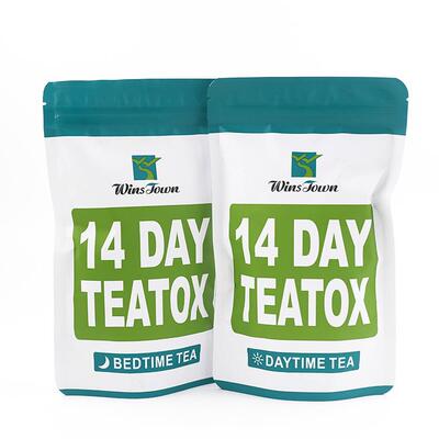 跨境现货14天早茶和晚茶跨境14 Day Tea Daytime Tea Bedtime Tea