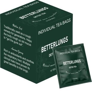 现货热卖TK 爆款毛蕊叶茶包Lungs Mullein Lung Support Tea