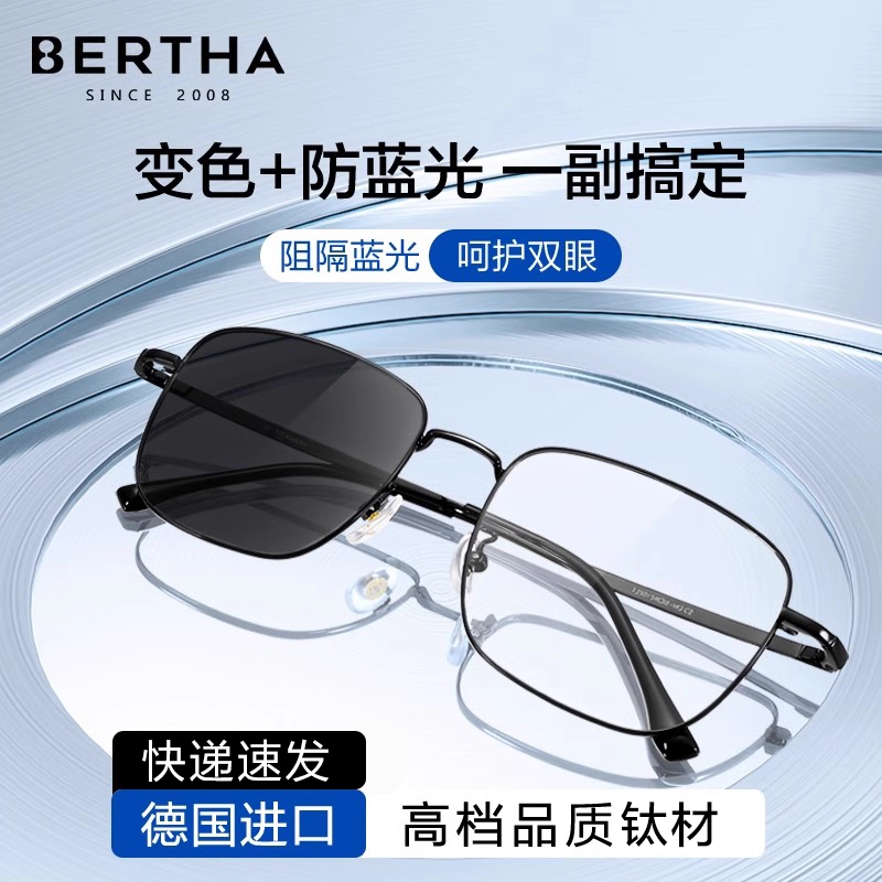 德国高端进口感光变色眼镜