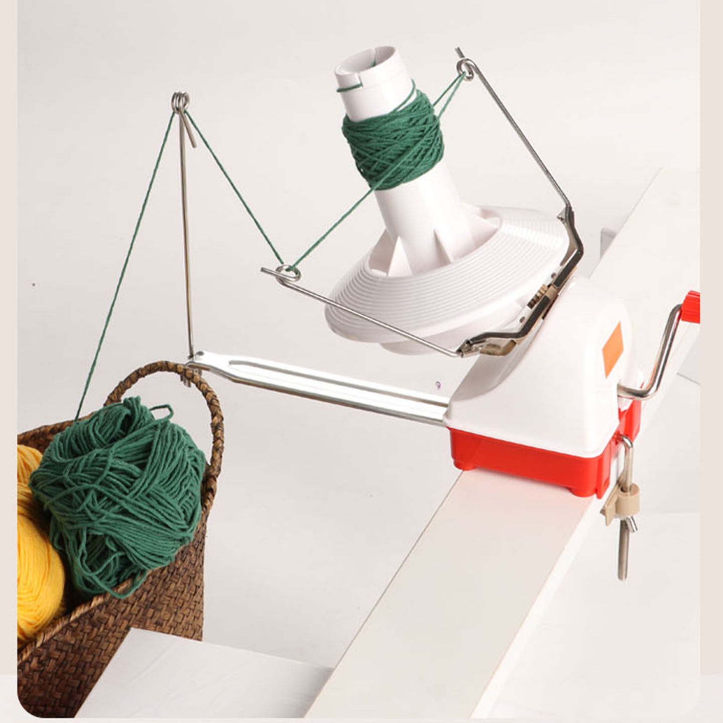 家用手动绕线器便携绕线机毛线分股合股理线编织工具小型摇线机,收纳整理,理线器/集线器/绕线器,淘宝优惠券,粉丝福利购,淘宝优惠卷