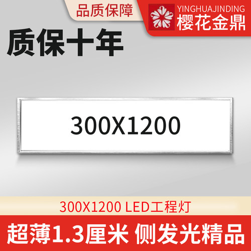 嵌入式30*120LED平板灯300x1200
