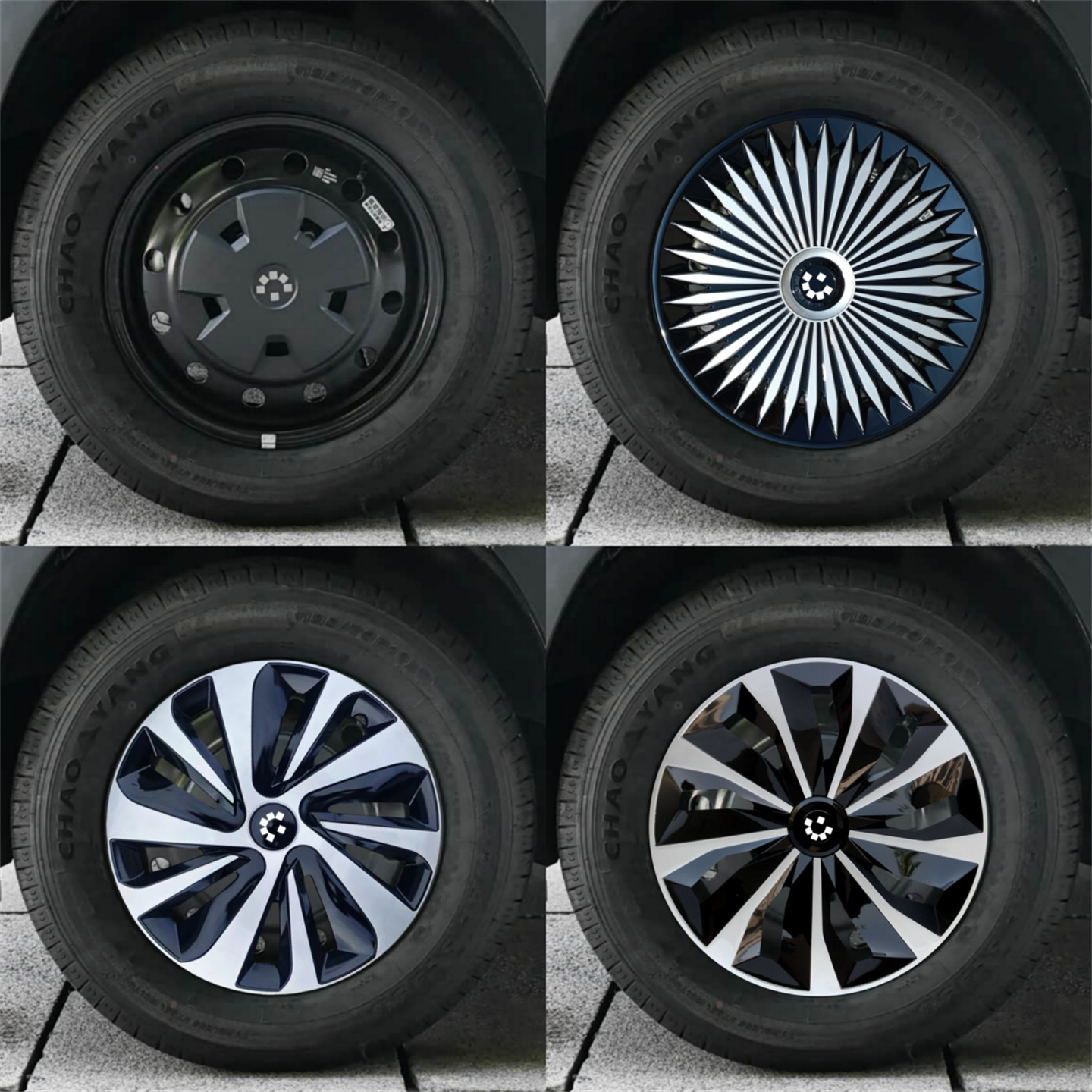 福田卡文乐福轮毂盖装饰罩外壳