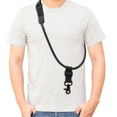 高弹力战术枪绳军迷CS野战单点挂绳户外多功挂绳战术弹力挂带