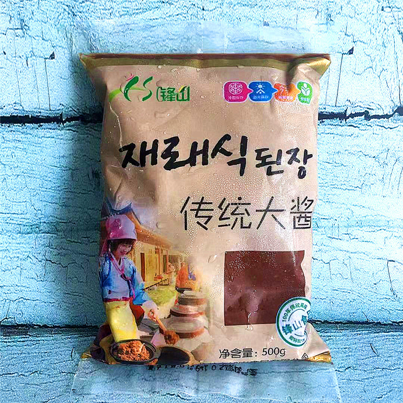 延边大酱 锋山大酱传统大豆酱 朝鲜族酱缸酱 韩式酱汤 延吉酱汤酱