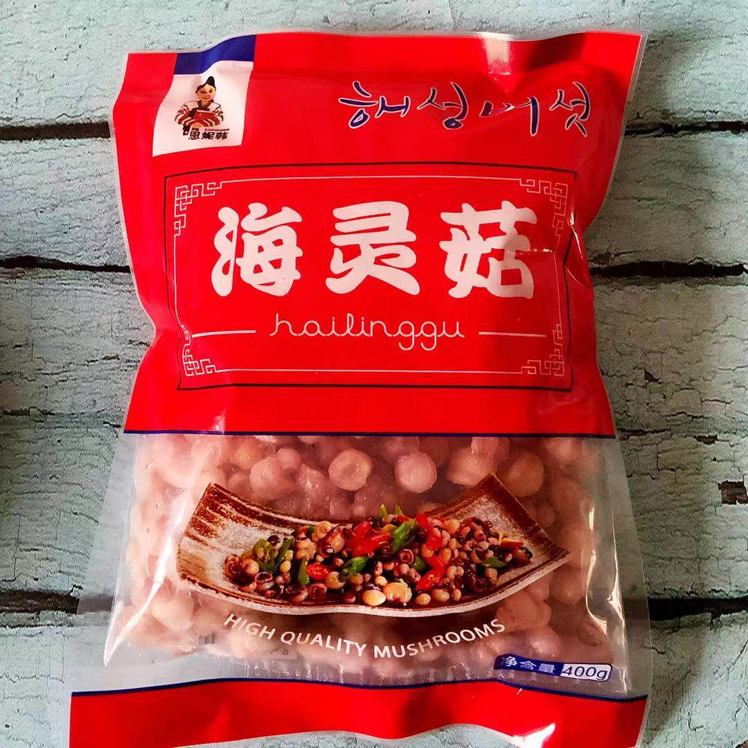 延边美食 延吉朝鲜族海灵菇 鱿鱼吸盘 做菜吃的辣炒海灵菇 啤酒菜