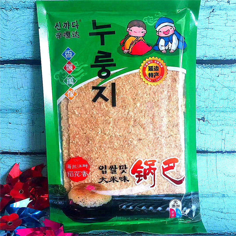 延边特产锅巴 天香大米锅巴辛噶达锅巴 糯米锅巴非油炸 零食小吃