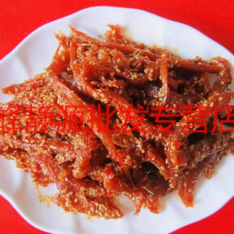 延边明太鱼贞姬辣明太鱼丝朝鲜族拌明太鱼延吉啤酒菜特产零食美食