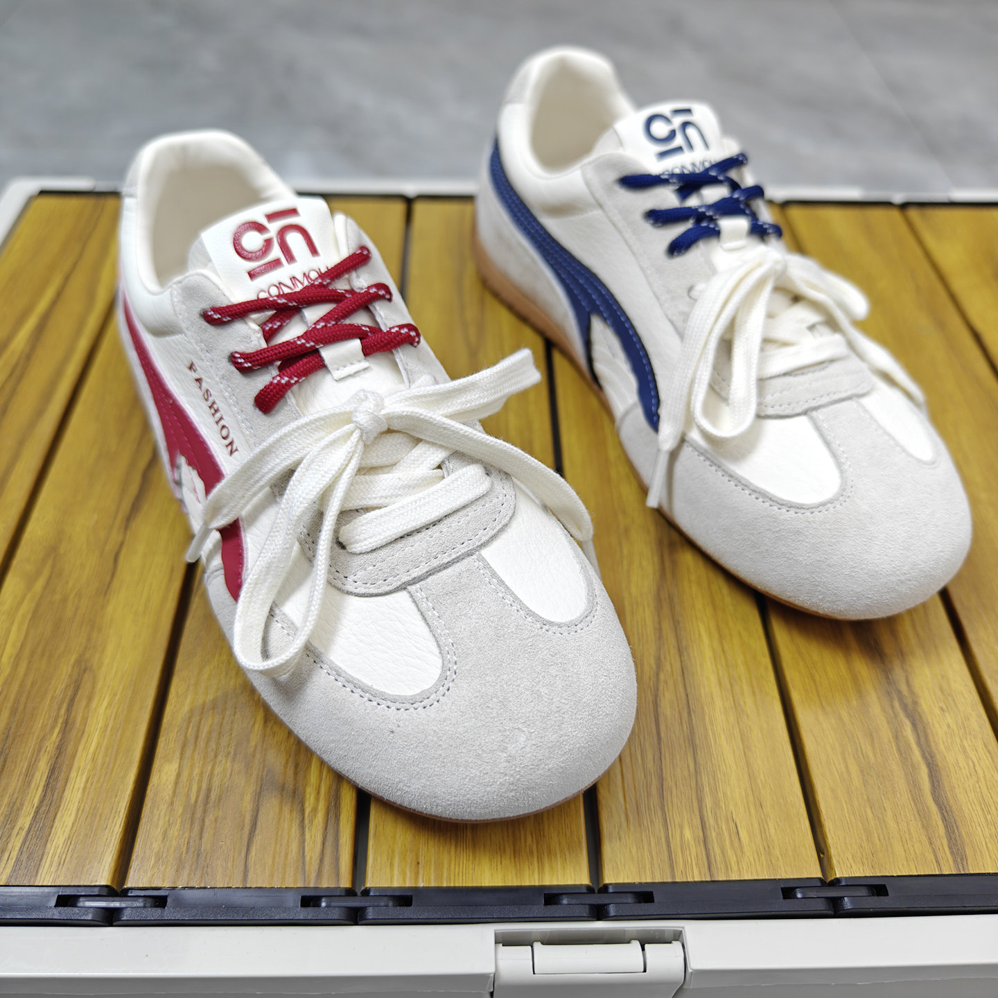 真皮美式复古小众爆款德训鞋女2026新款学院风平底时髦系带阿甘鞋,女鞋,时尚休闲鞋,淘宝优惠券,粉丝福利购,淘宝优惠卷