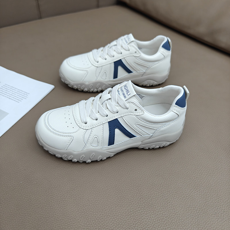 系带复古德训鞋女2026新款百搭软底阿甘鞋运动休闲鞋不累脚跑步鞋