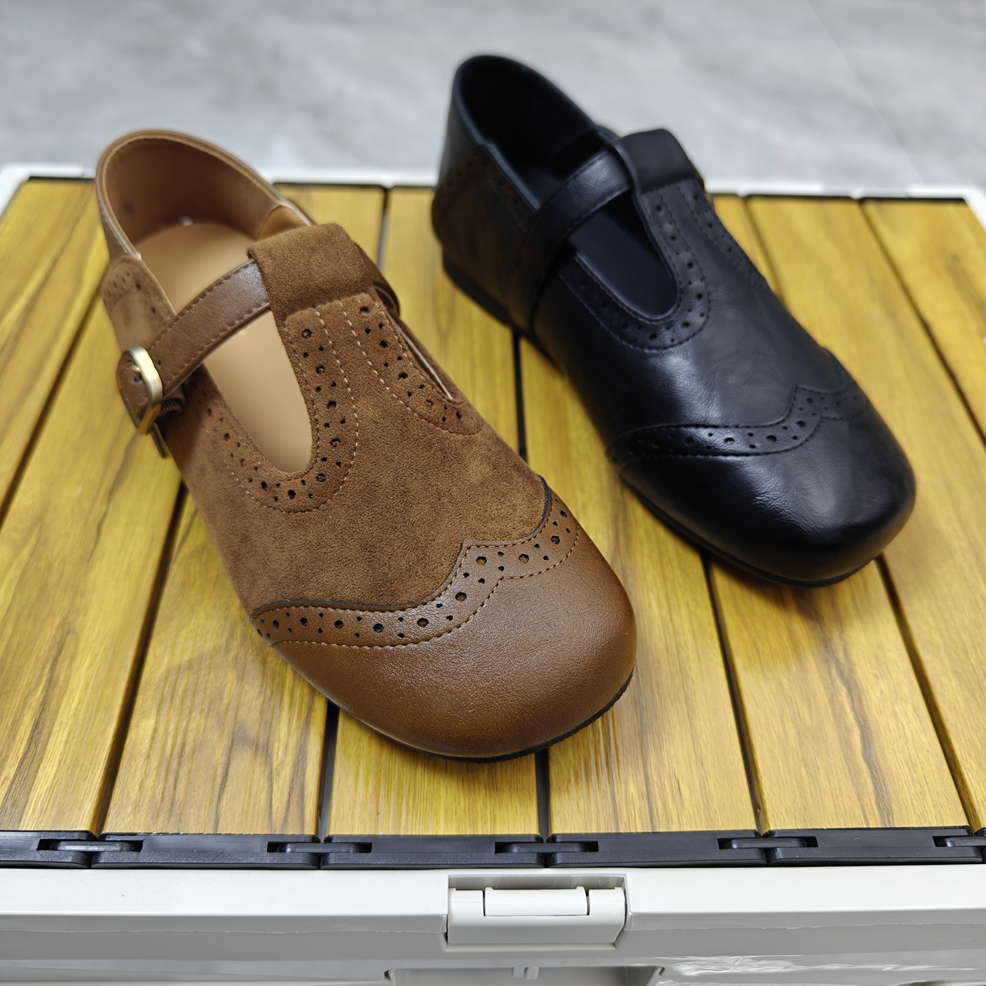 复古绒面平底单鞋女2026新款百搭一脚蹬软底美拉德玛丽珍芭蕾舞鞋,女鞋,浅口单鞋,淘宝优惠券,粉丝福利购,淘宝优惠卷