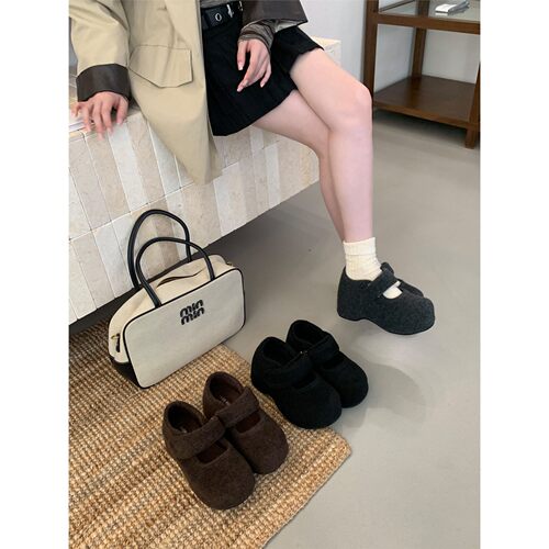 SHOE-REN内增高勃肯鞋女