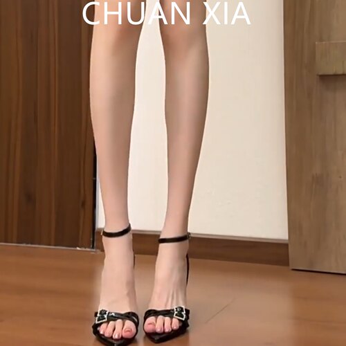 羊皮版！性感金属扣细带