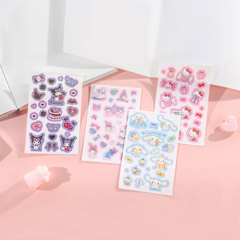 Sanlou Kuromi Beautiful Time Flowsha Guru Brick милый cartoon Creative Guru Brick украшение на стол Desktop Swatings