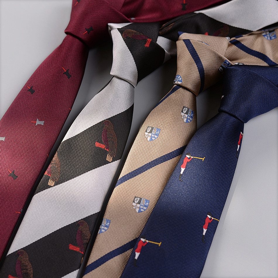 新品花纹领带正装商务休闲百搭