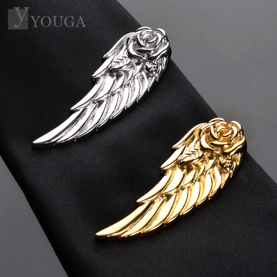 商务正装领夹潮礼盒装男士领带夹