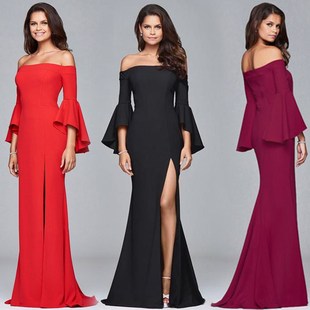 Evening Gown Long Dresses Lady女士连衣裙晚礼服 Dress Women