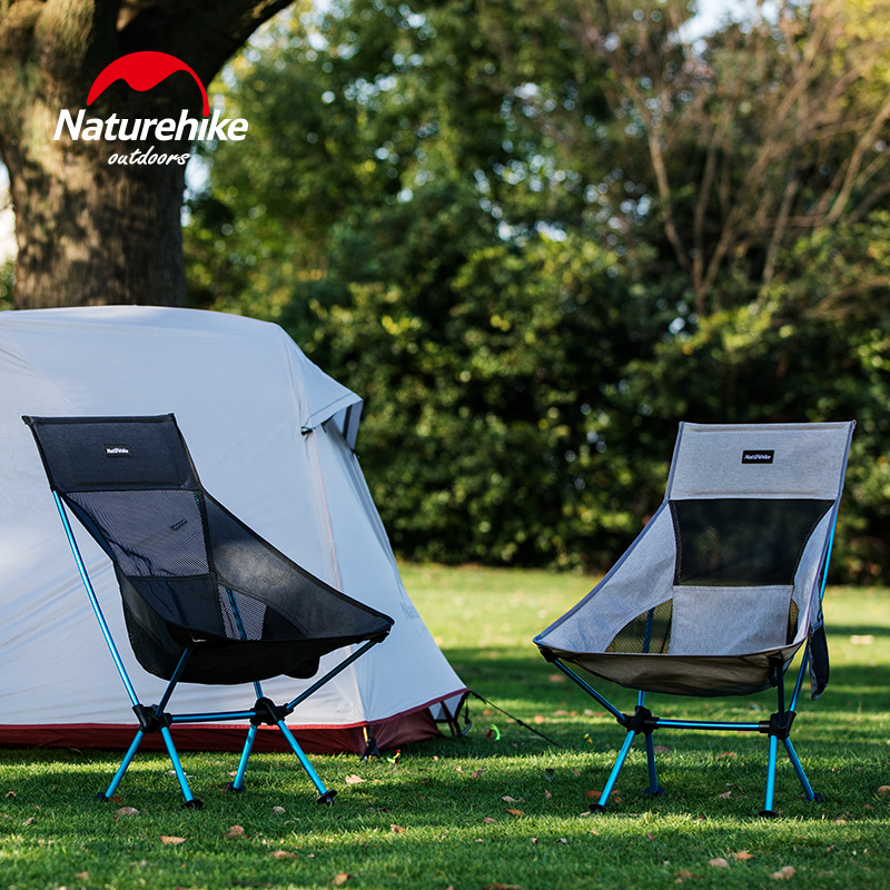 NH挪客 户外便携折叠椅靠背钓鱼凳 露营轻便沙滩椅休闲写生月亮椅在类目 户外/登山/野营/旅行用品, 户外休闲家具, 户外椅子凳子中 - 来自Buy2taobao.com提供专业的淘宝代购服务