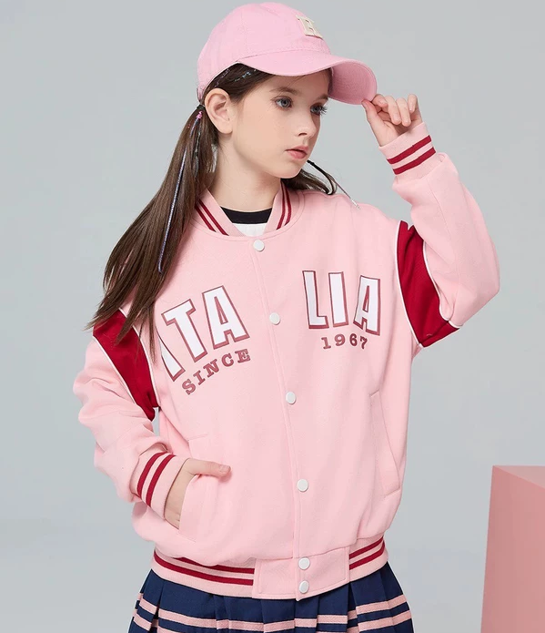 儿童女童字母棒球服休闲运动外套,童装/婴儿装/亲子装,普通外套,淘宝优惠券,粉丝福利购,淘宝优惠卷