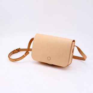 LINEAR小邮差包真皮女包单肩迷你小方包斜挎包 TANGENT 切線派