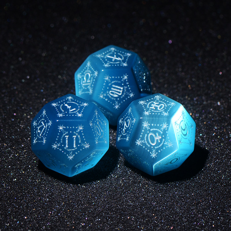大师骰子星空数字水晶骰子图片