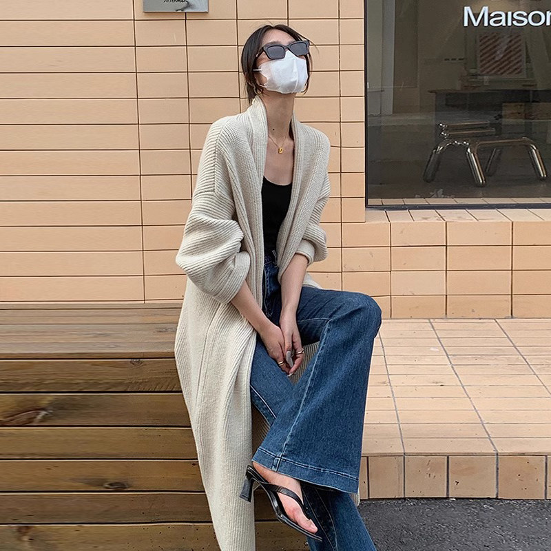 慵懒通勤高级外套中长款女