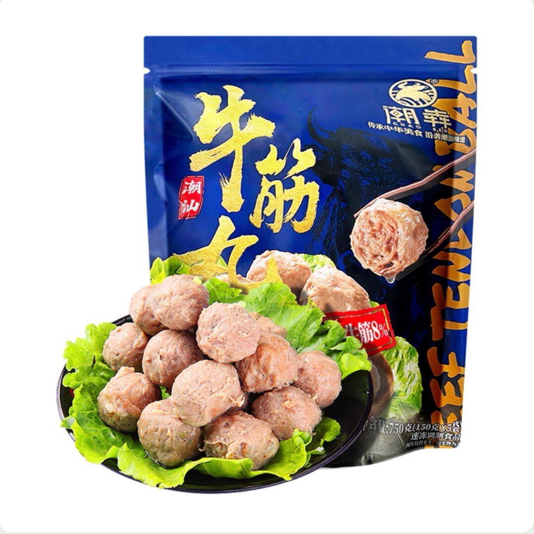 开市客 潮犇潮汕牛筋丸750g汕头特产火锅食材【顺丰冷运】