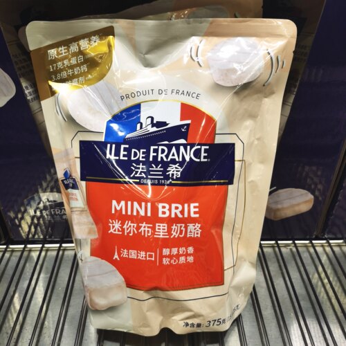 开市客代购法国进口法兰希奶酪迷你布里奶酪375g
