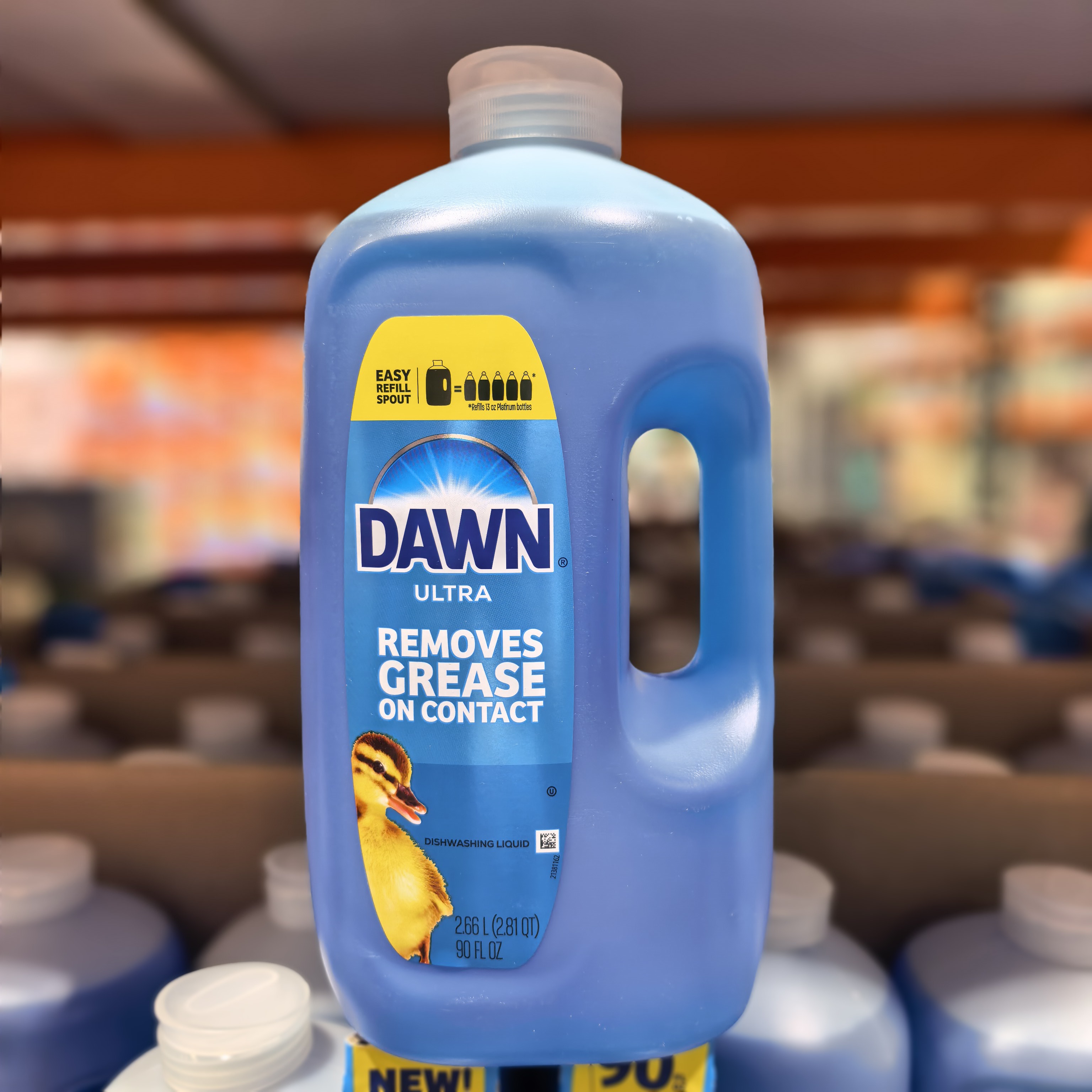 开市客代购美国进口DAWN浓缩洗碗精洗洁精强效洗洁精2.66L