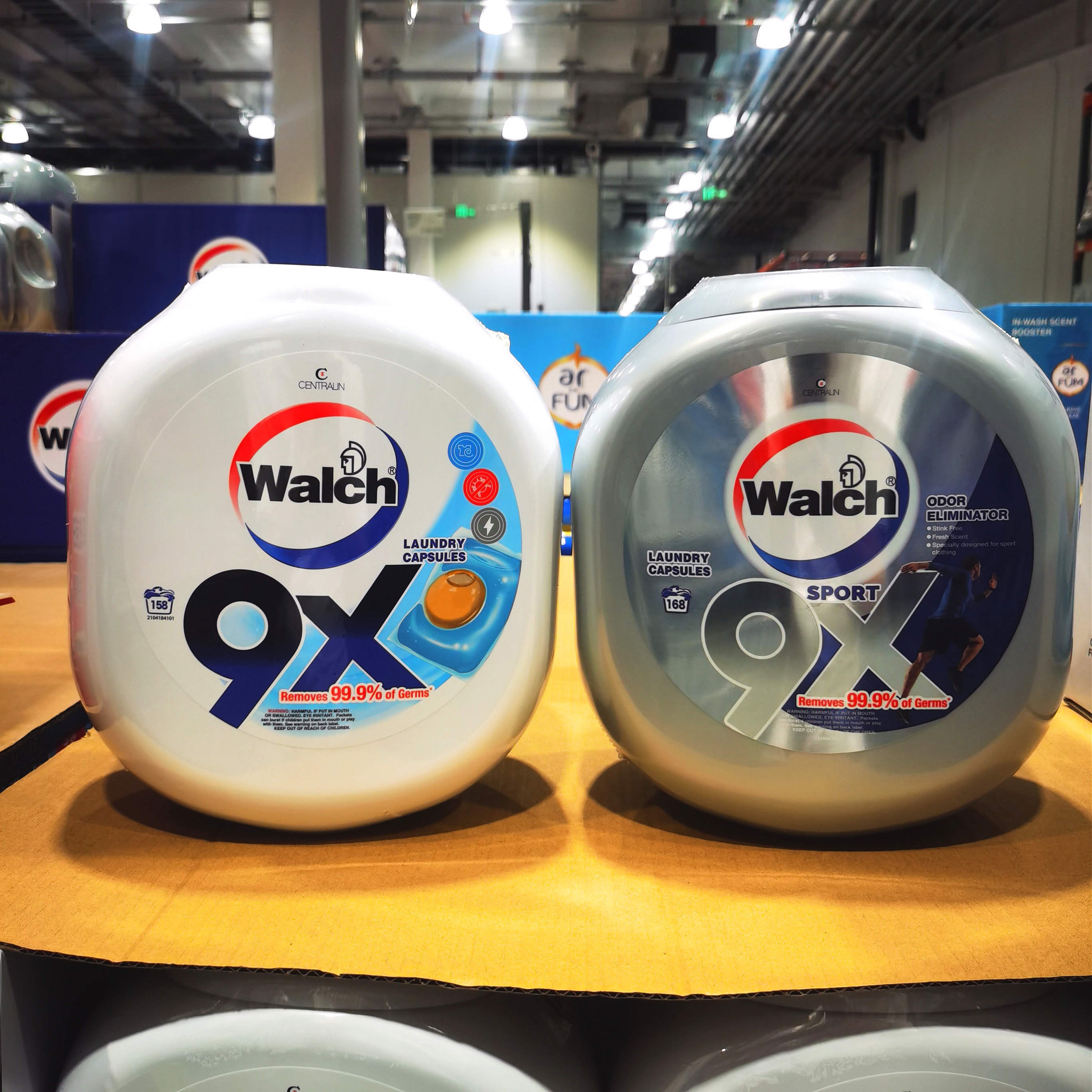 威露士9X除菌洗衣凝珠运动型衣服清洁除臭浓缩洗衣液