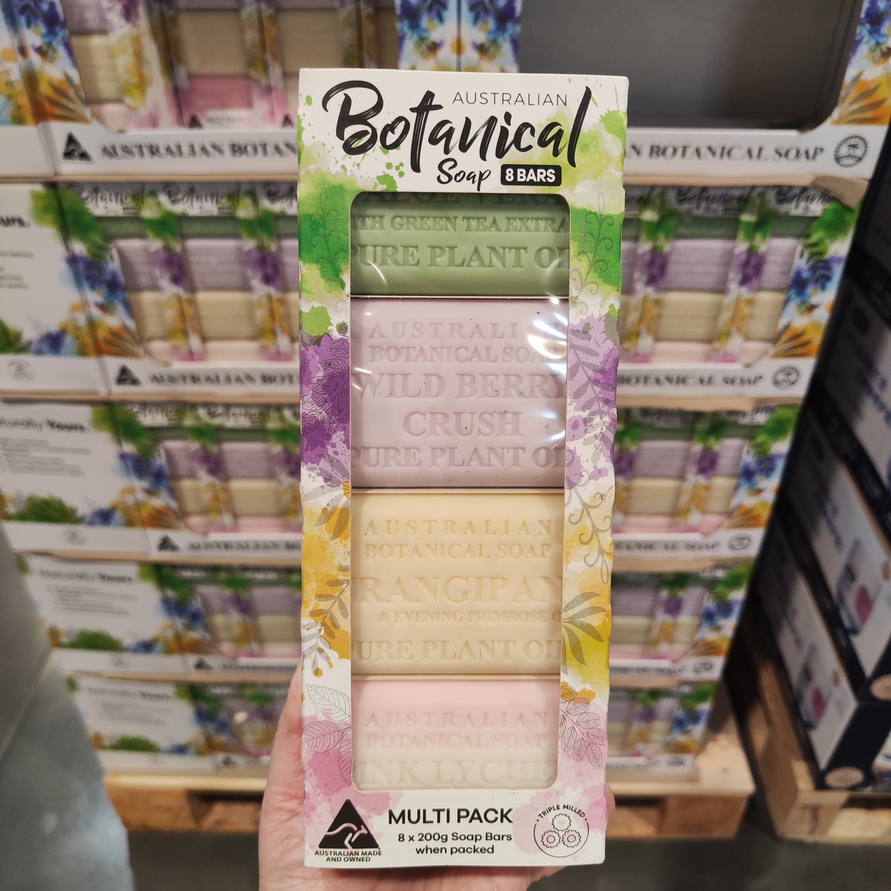 开市客代购澳洲进口植物精油香皂天然棕榈油纯植物精华配方肥皂