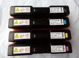 适用理光Ricoh Aficio SP C220/C222 C240DN粉盒硒鼓 墨盒碳粉