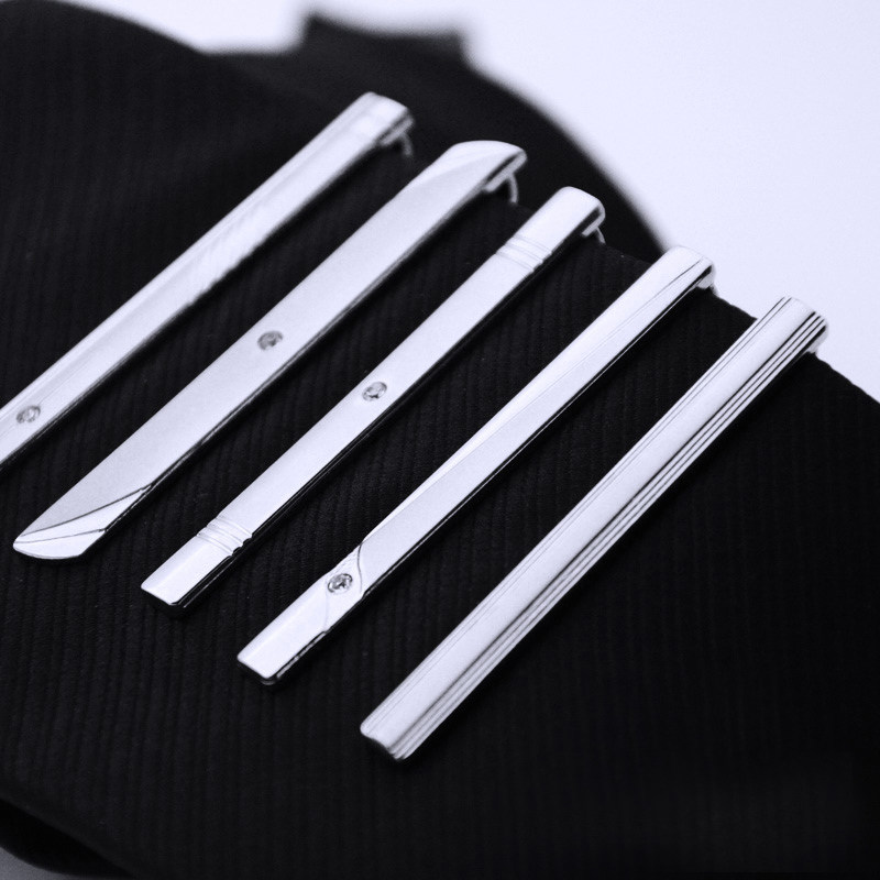 领带夹 新品商务男士领夹带钻6CM 正装领带夹子 男士韩版领夹针|msdalam kategori Aksesori/Belt kulit/Hat/Muffler, klip tali leher - dari Buy2taobao.com untuk memberikan perkhidmatan ejen Taobao profesional membeli