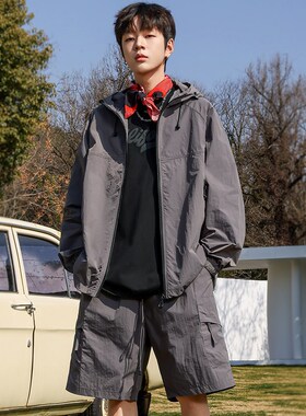 1404-23777套装--P47裤子2026套装透气 防晒衣F50 时尚 外套