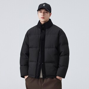 1404-2-9837-p90--2025休闲宽松 青少年百搭90绒羽绒服图片