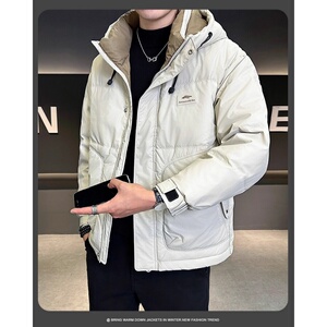 1404-2-L321—154高品质印花棉衣潮流时尚简约休闲百搭1帅气5图片