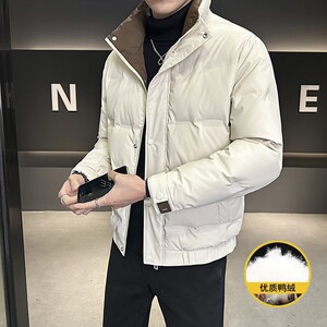 1404-2-7088-p130--2025休闲宽松青少年 百搭 防风 防水羽绒服图片