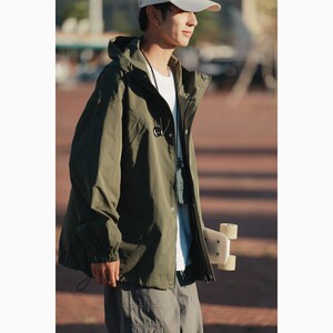 1404-2-9216-P65 2026年春秋纯色时尚夹克精致做工精细，男装夹克，星座1404-2