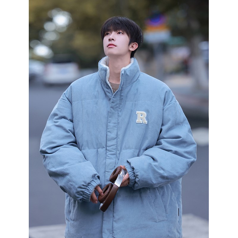 男女加厚棉服两面穿棉外套1404-1-MY9375-P115，男装棉衣，星座1404-2