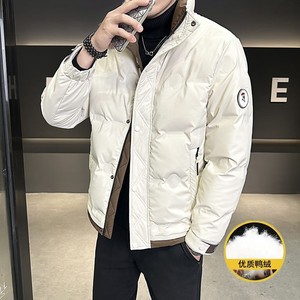 1404-2-9818-p165--2025休闲宽松 青少年百搭90绒羽绒服，男装羽绒服，星座1404-2