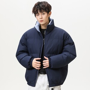 1404-2-99911-p65--2025休闲宽松青少年百搭防风 防水棉衣外套图片