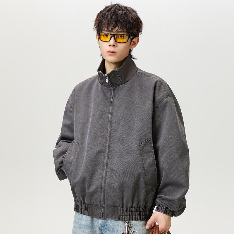 复古日系外套夹克情侣百搭潮男青少年1404-2-99956-p83,女装短外套,星座1404-2