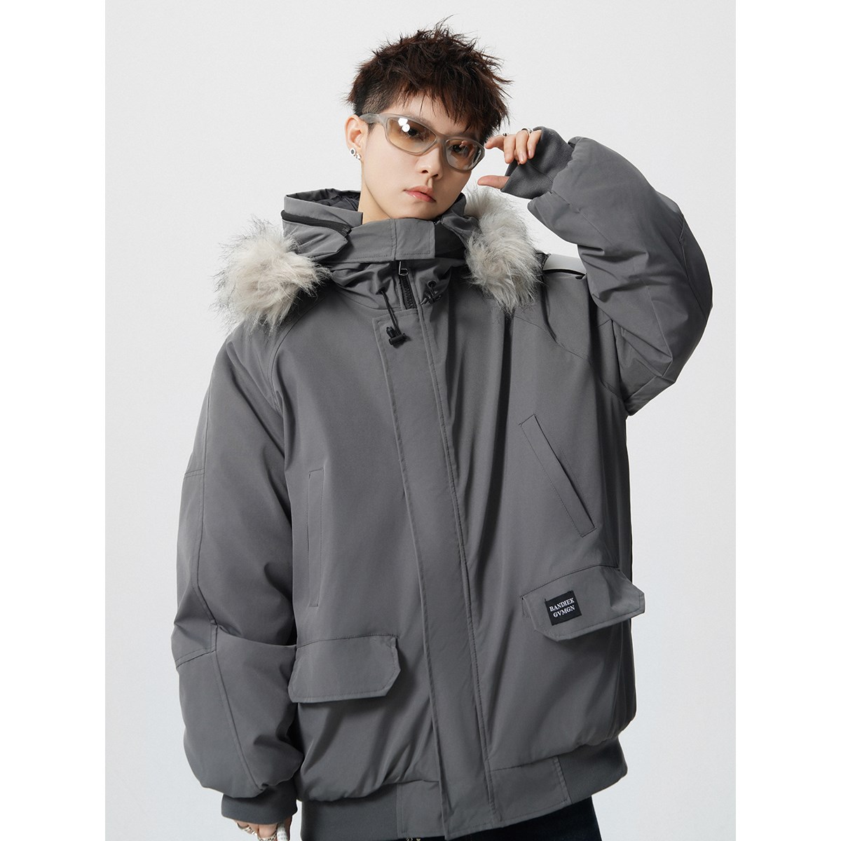 1404-2-77917—P143高品质印花棉衣潮流时尚简约休闲百搭1帅气5，男装棉衣，星座1404-2