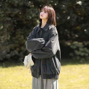 1404-1-96112-p80高品质棒球服 潮流 冲锋衣中性风外套 休闲百搭图片