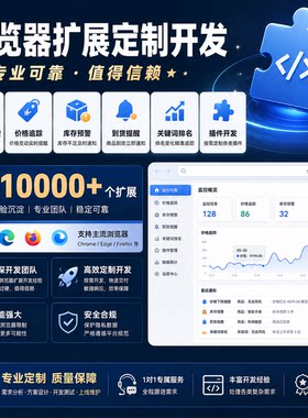 网页内容监控 库存预警 到货提醒 关键词排名 电商扩展定制开发