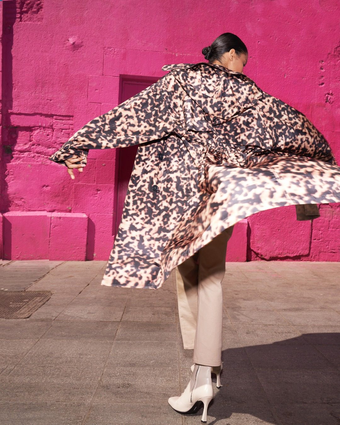 1000美金 稀有尖货barbara bui 法国设计师22秋冬薄款风衣