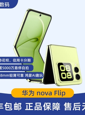 Huawei/华为 novaFlip新款小折叠现货速发 麒麟芯片 novaflip
