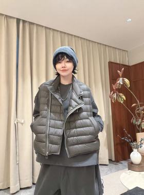 25474小辫子时尚轻羽绒马甲